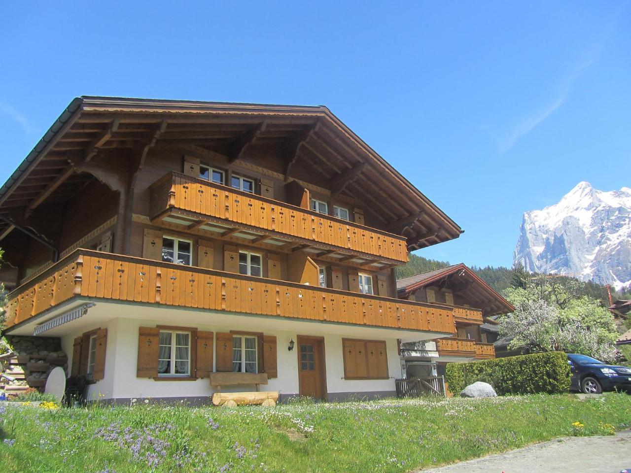 Apartment Chalet Mittelhorn-1 Grindelwald Exterior photo